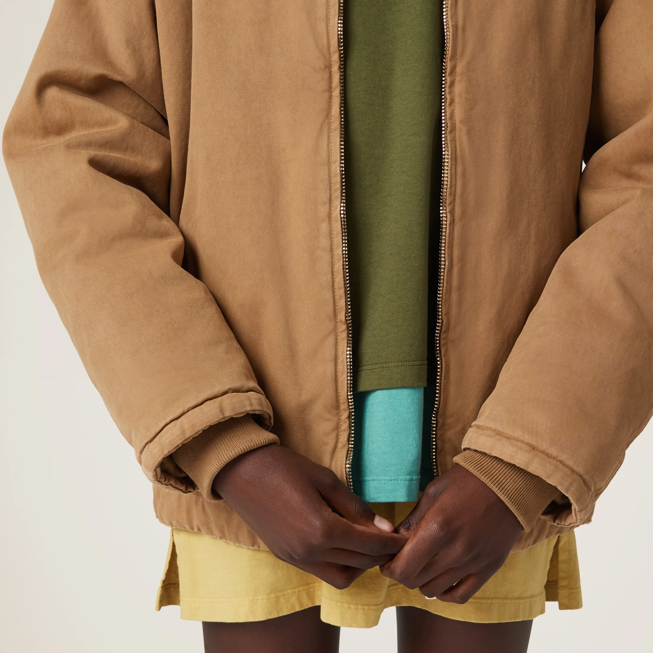 Citron Green/jade/military Set Of 3 Jersey T-shirts | Miu Miu