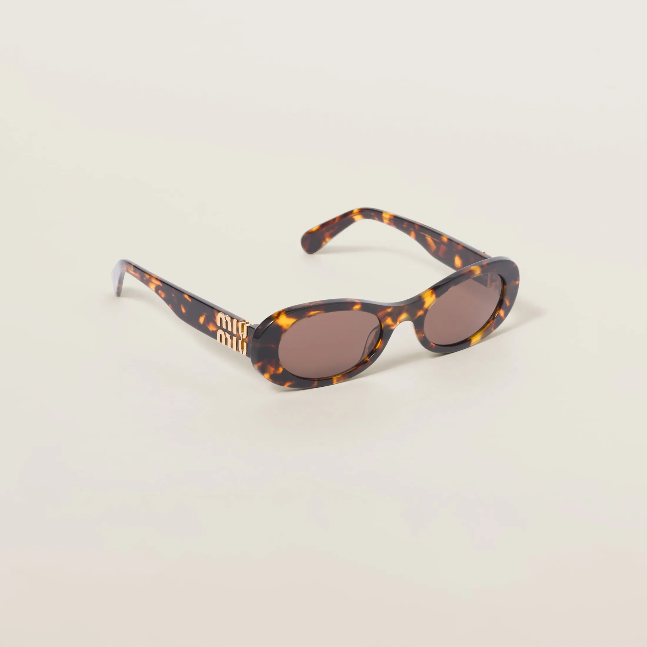 Coffee Lenses Miu Glimpse Sunglasses | Miu Miu