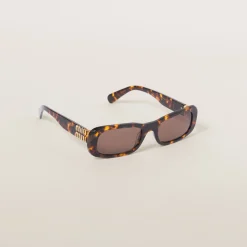 Coffee Lenses Miu Glimpse Sunglasses | Miu Miu
