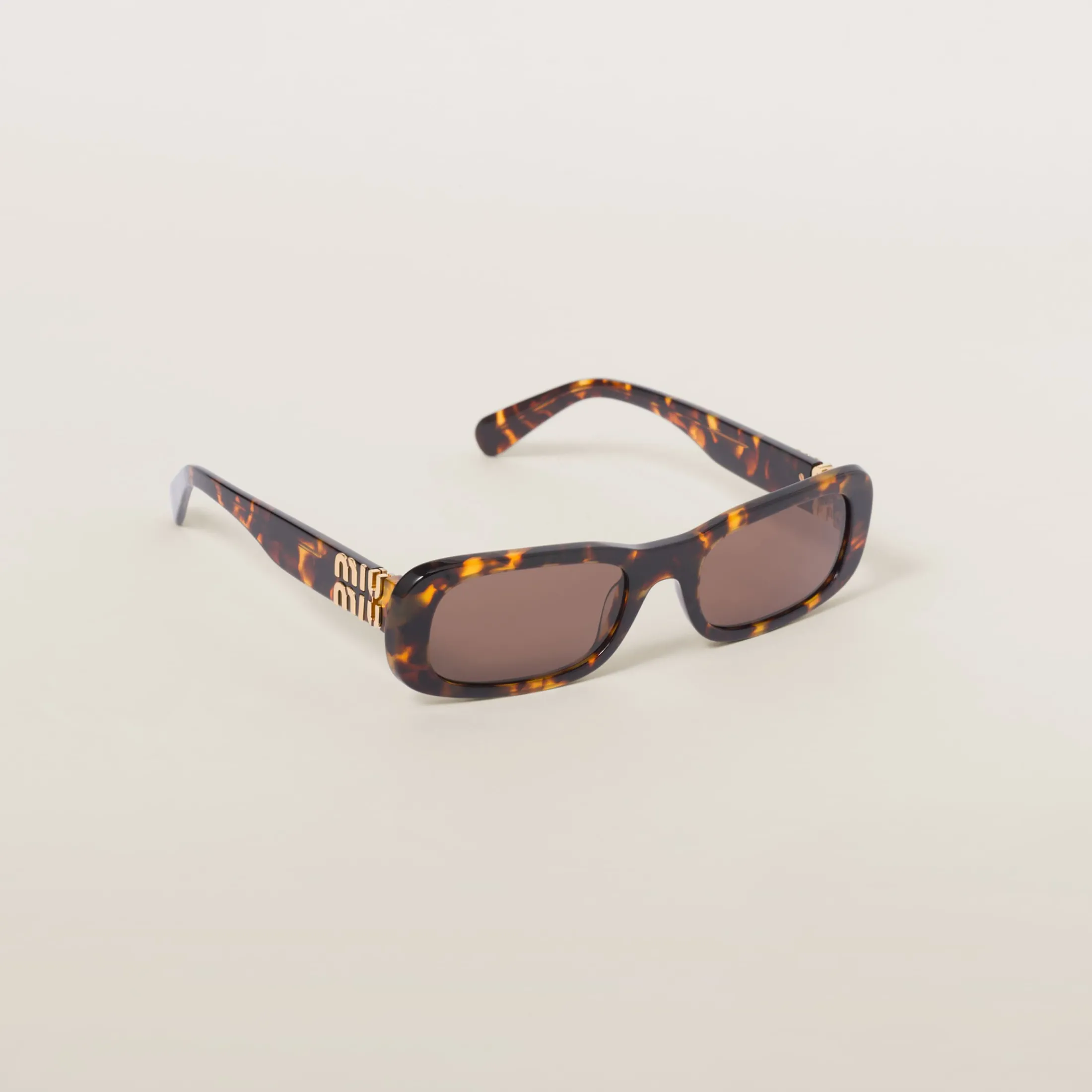 Coffee Lenses Miu Glimpse Sunglasses | Miu Miu
