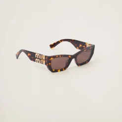 Coffee Lenses Miu Glimpse Sunglasses | Miu Miu