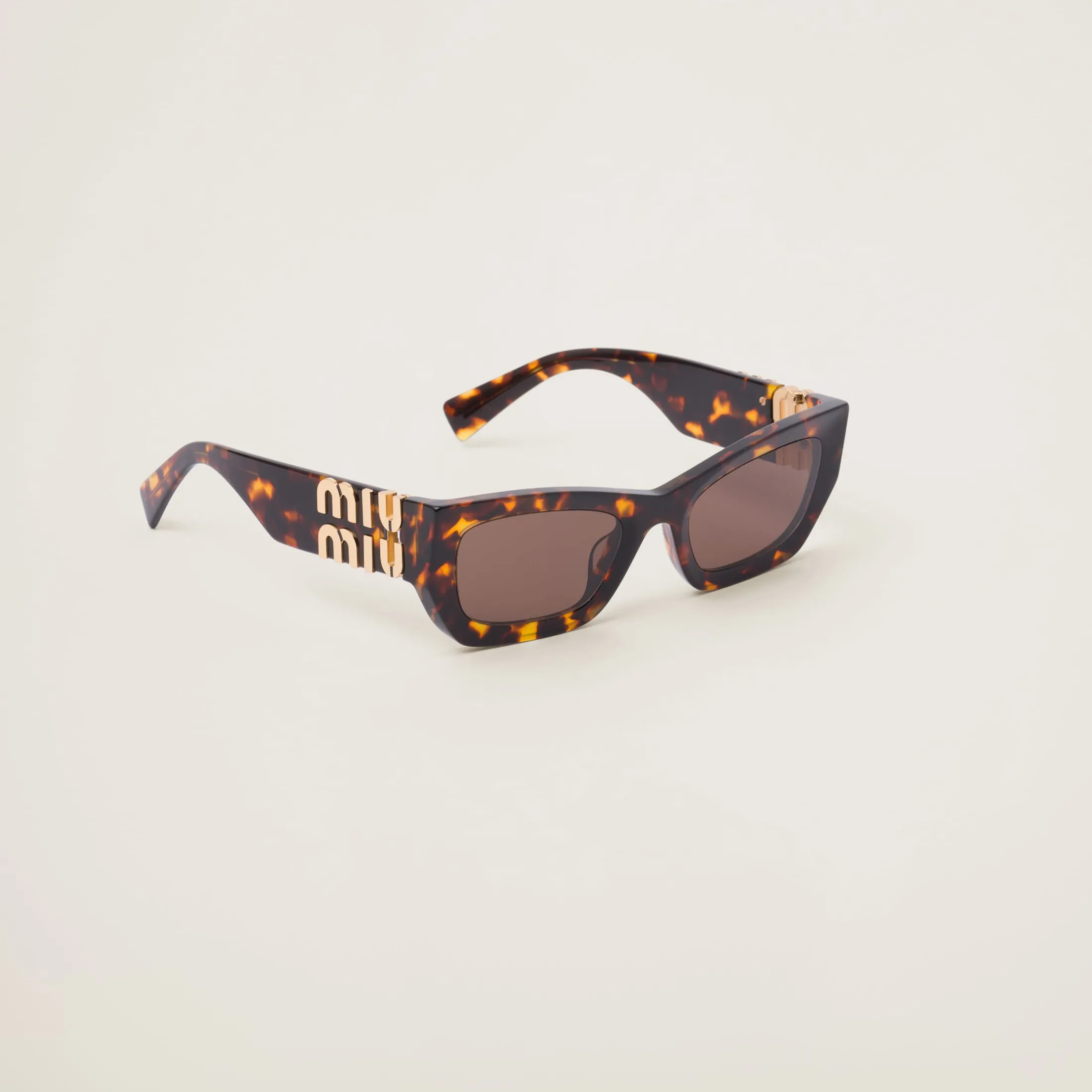 Coffee Lenses Miu Glimpse Sunglasses | Miu Miu