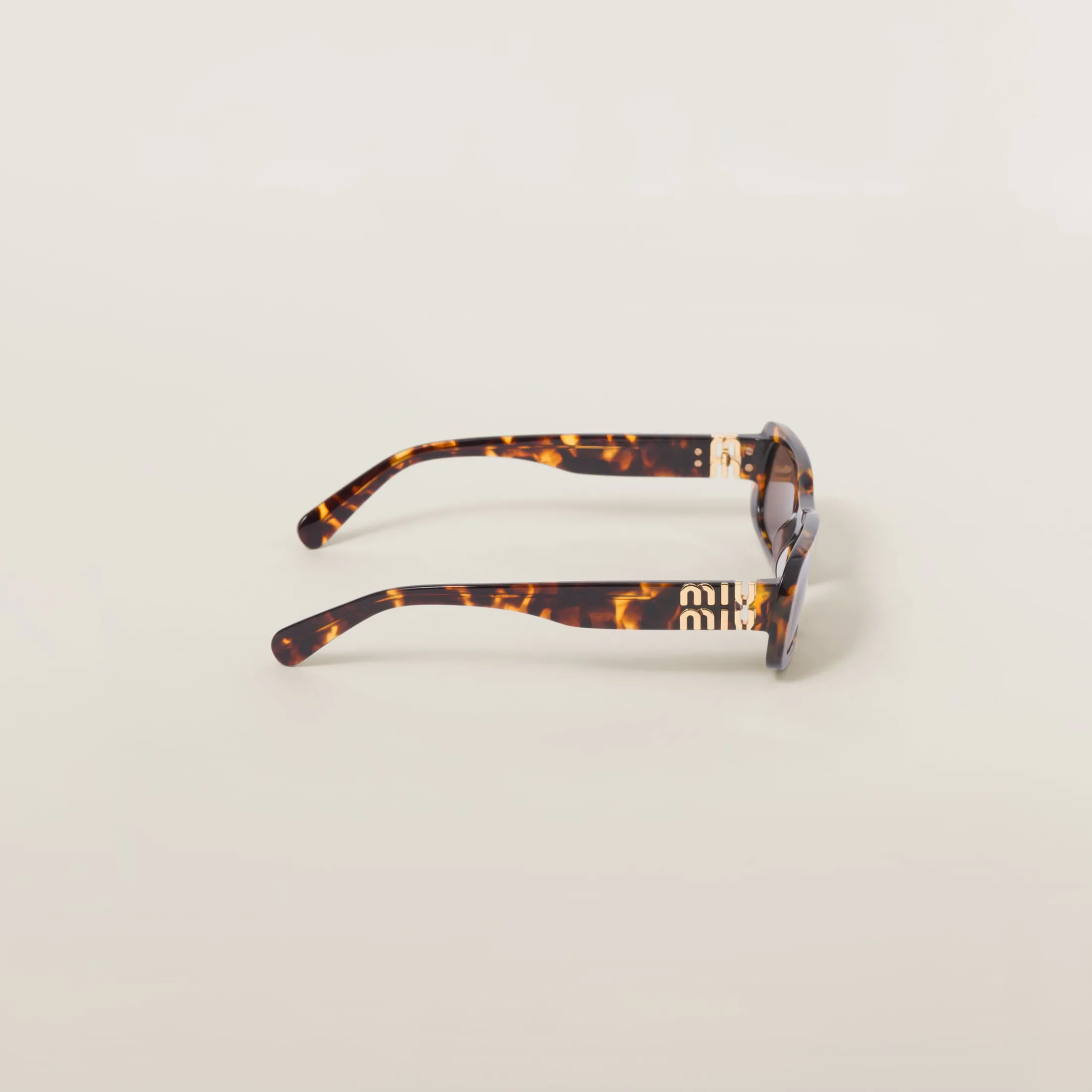 Coffee Lenses Miu Glimpse Sunglasses | Miu Miu