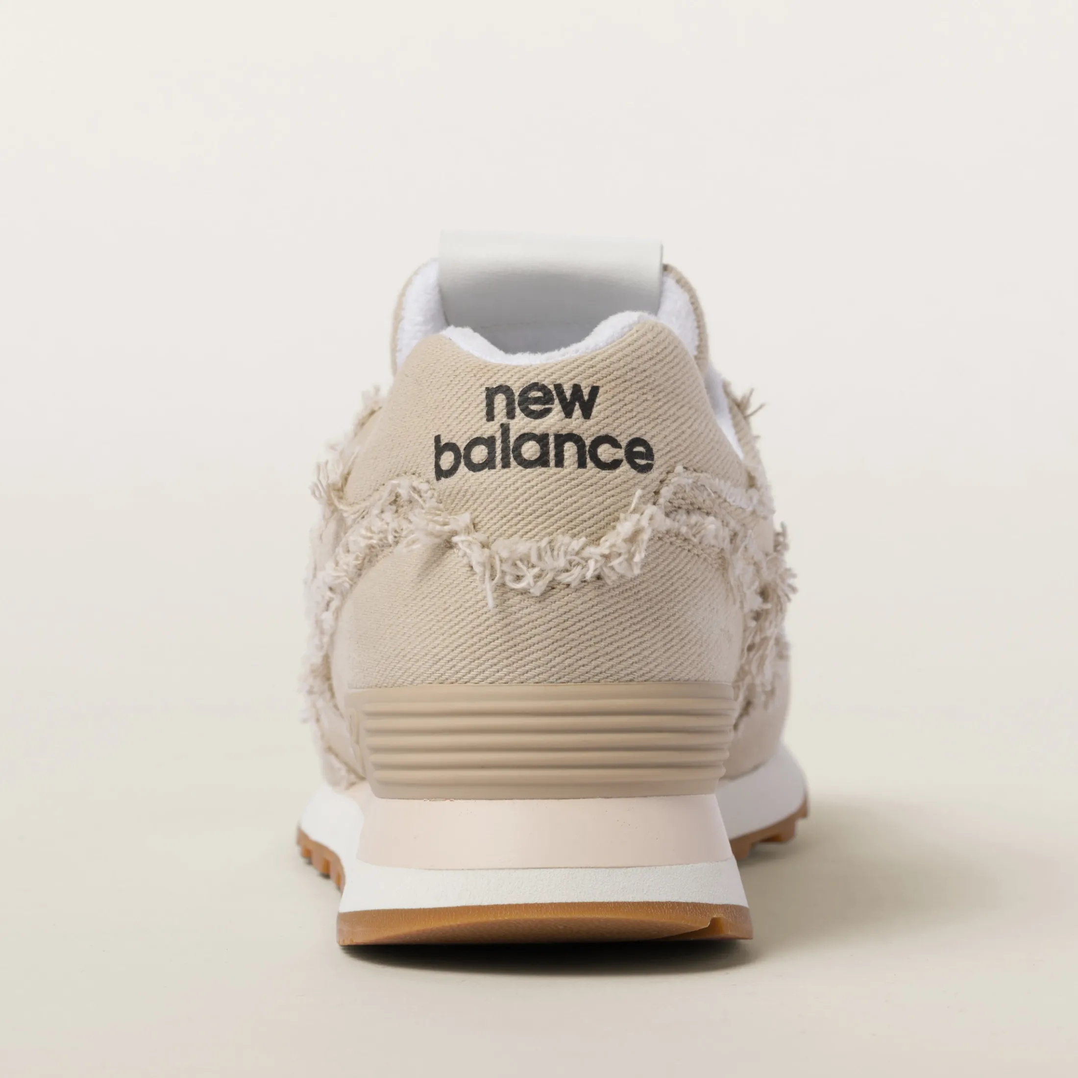 Colonial Beige New Balance 574 X Miu Miu Denim Sneakers | Miu Miu