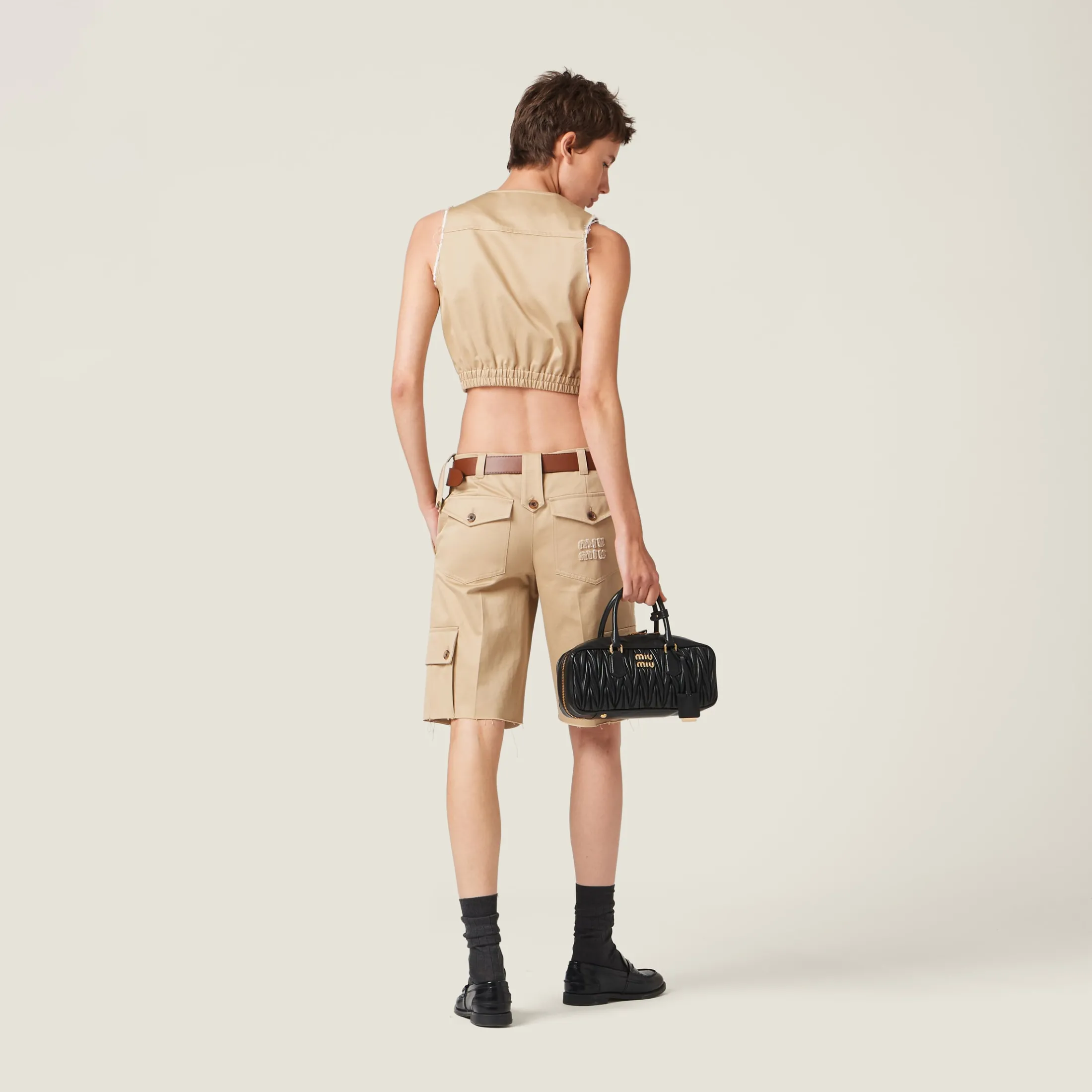Cord Chino Bermudas | Miu Miu