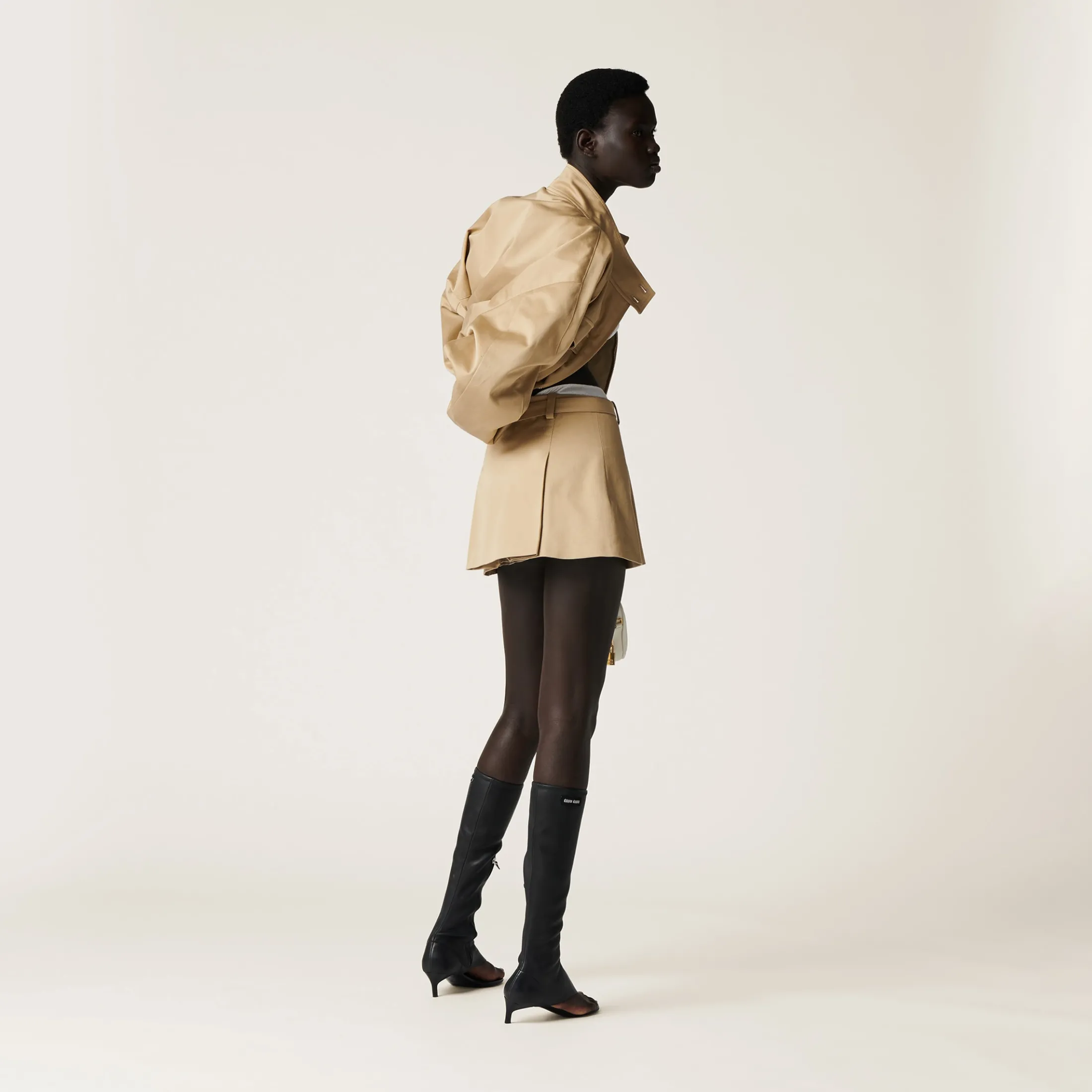 Cord Chino Miniskirt | Miu Miu