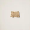 Cord Chino Skirt | Miu Miu