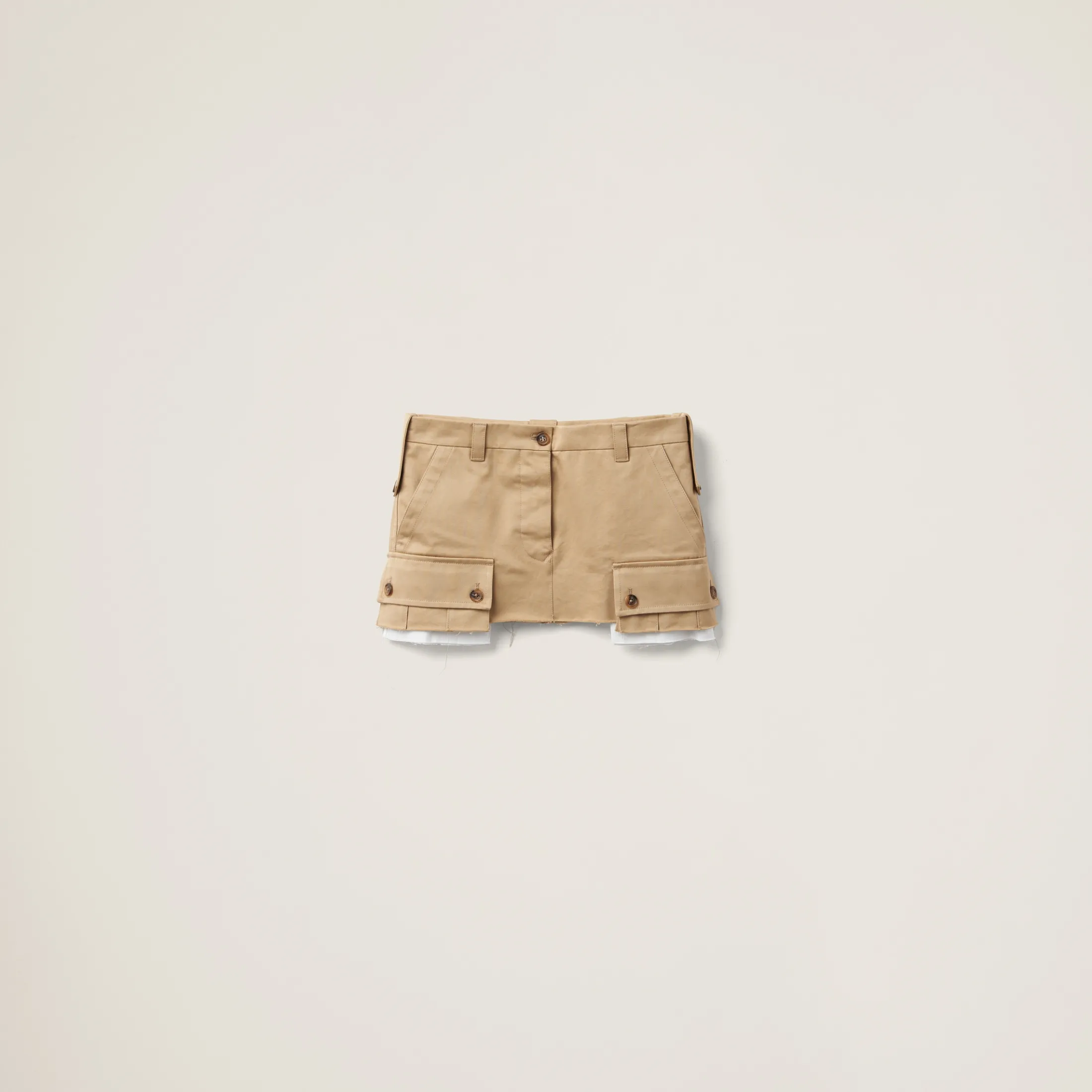 Cord Chino Skirt | Miu Miu