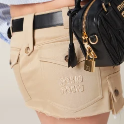 Cord Chino Skirt | Miu Miu
