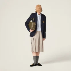 Cord Gabardine Skirt | Miu Miu