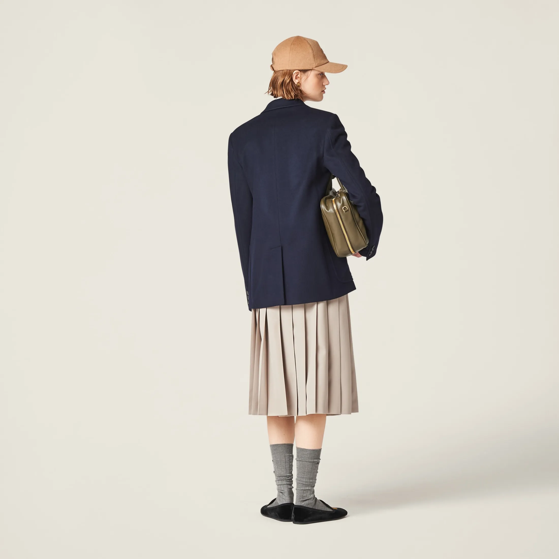 Cord Gabardine Skirt | Miu Miu