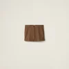 Cork Beige Gabardine Bermudas | Miu Miu