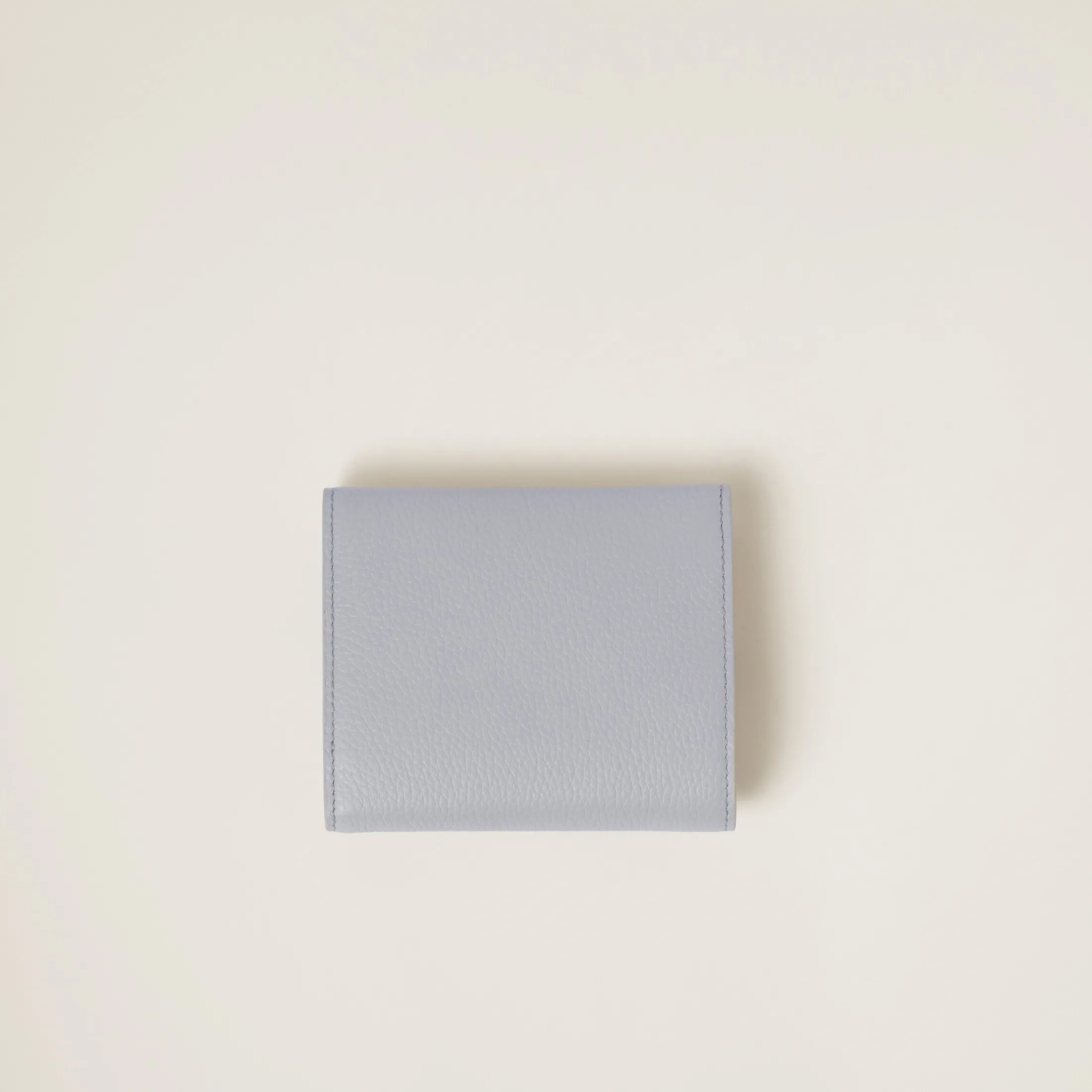 Cornflower Small Leather Wallet | Miu Miu