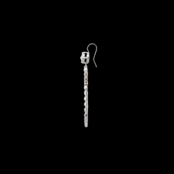 Crystal Pendant Earrings With Crystals | Miu Miu