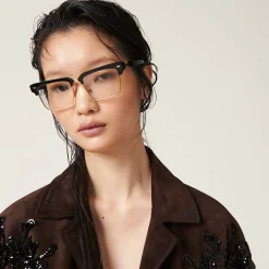 Dark Brown Nappa Suede Jacket | Miu Miu