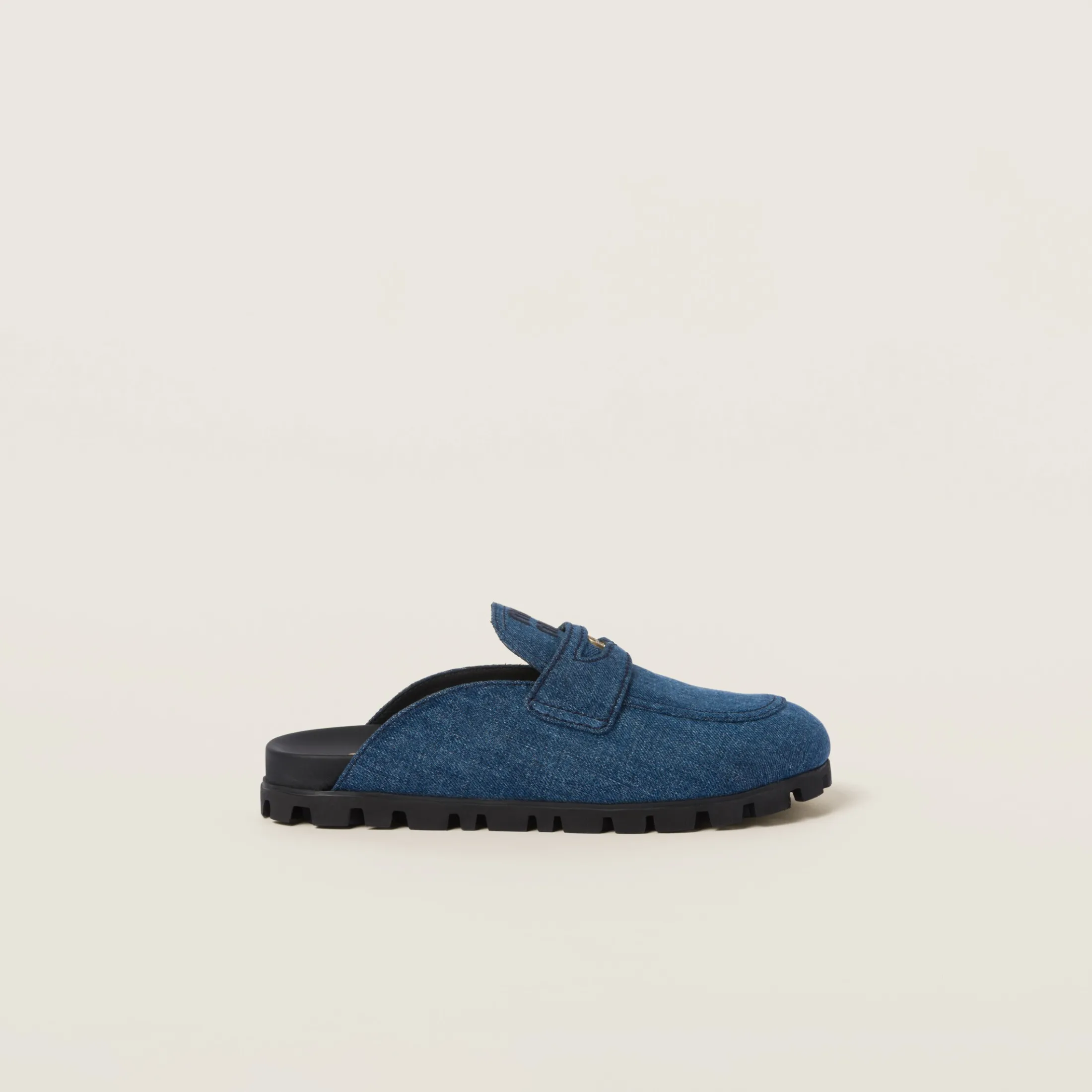 Denim Denim Mules | Miu Miu