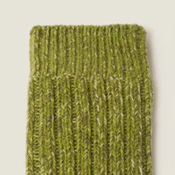 Fern Green Wool And Cashmere Socks | Miu Miu