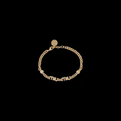 Gold Metal Bracelet | Miu Miu
