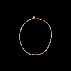 Gold Metal Necklace | Miu Miu