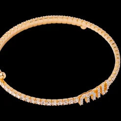 Gold/crystal Crystal Necklace | Miu Miu
