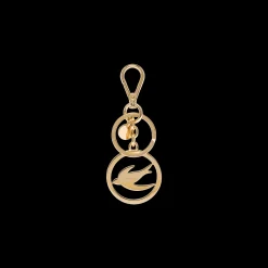 Gold/crystal Metal Keychain | Miu Miu