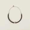 Gold/tortoiseshell/crystal Plexiglas And Metal Choker | Miu Miu