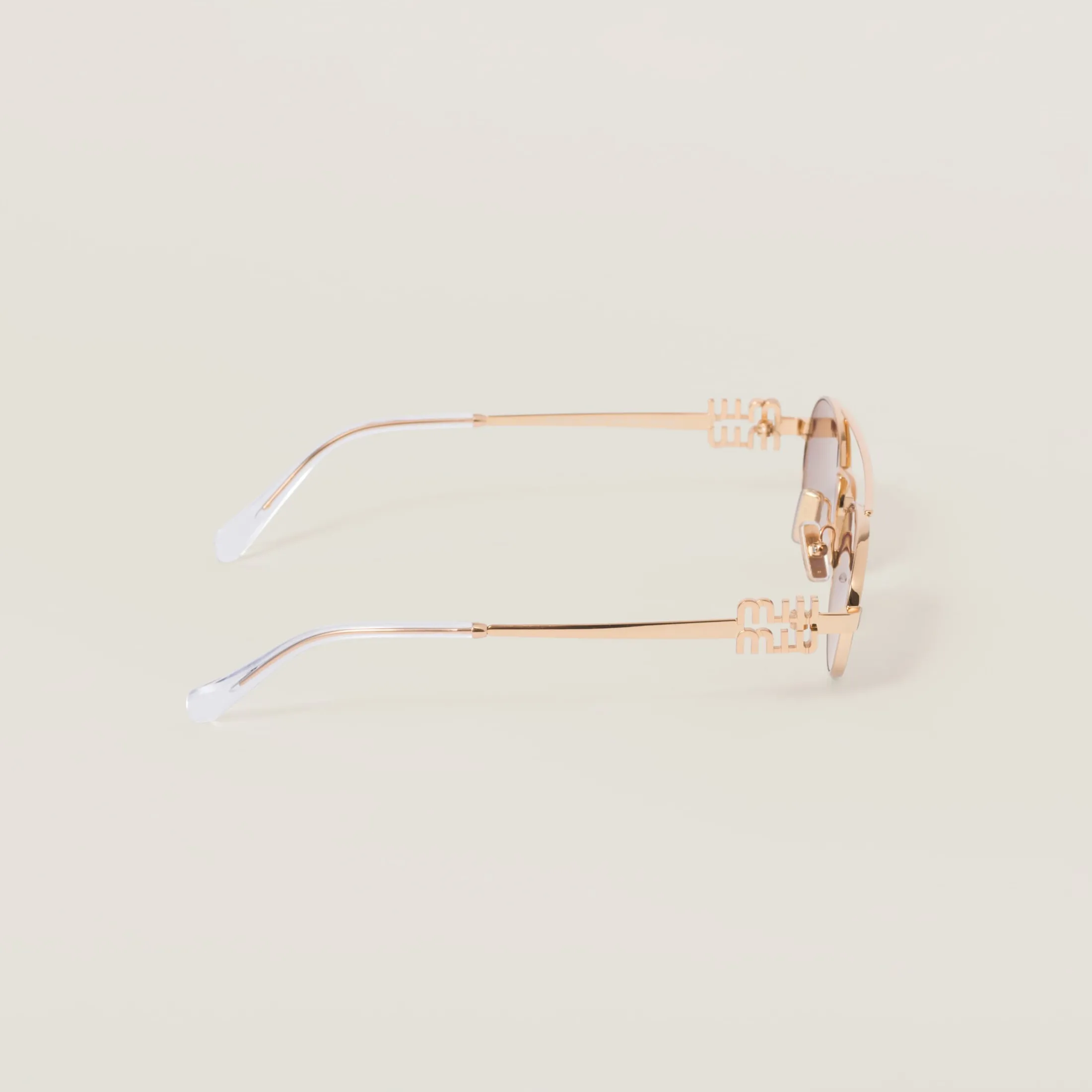 Gradient Iris Lenses Miu Miu Logo Sunglasses | Miu Miu