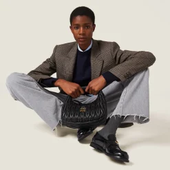 Grey Denim Pants | Miu Miu