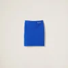 Indigo Blue Nylon Skirt | Miu Miu
