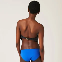 Indigo Blue Nylon Swimsuit | Miu Miu