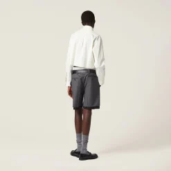 Ivory Poplin Shirt | Miu Miu