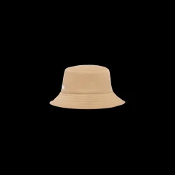 Khaki/white Drill Bucket Hat | Miu Miu
