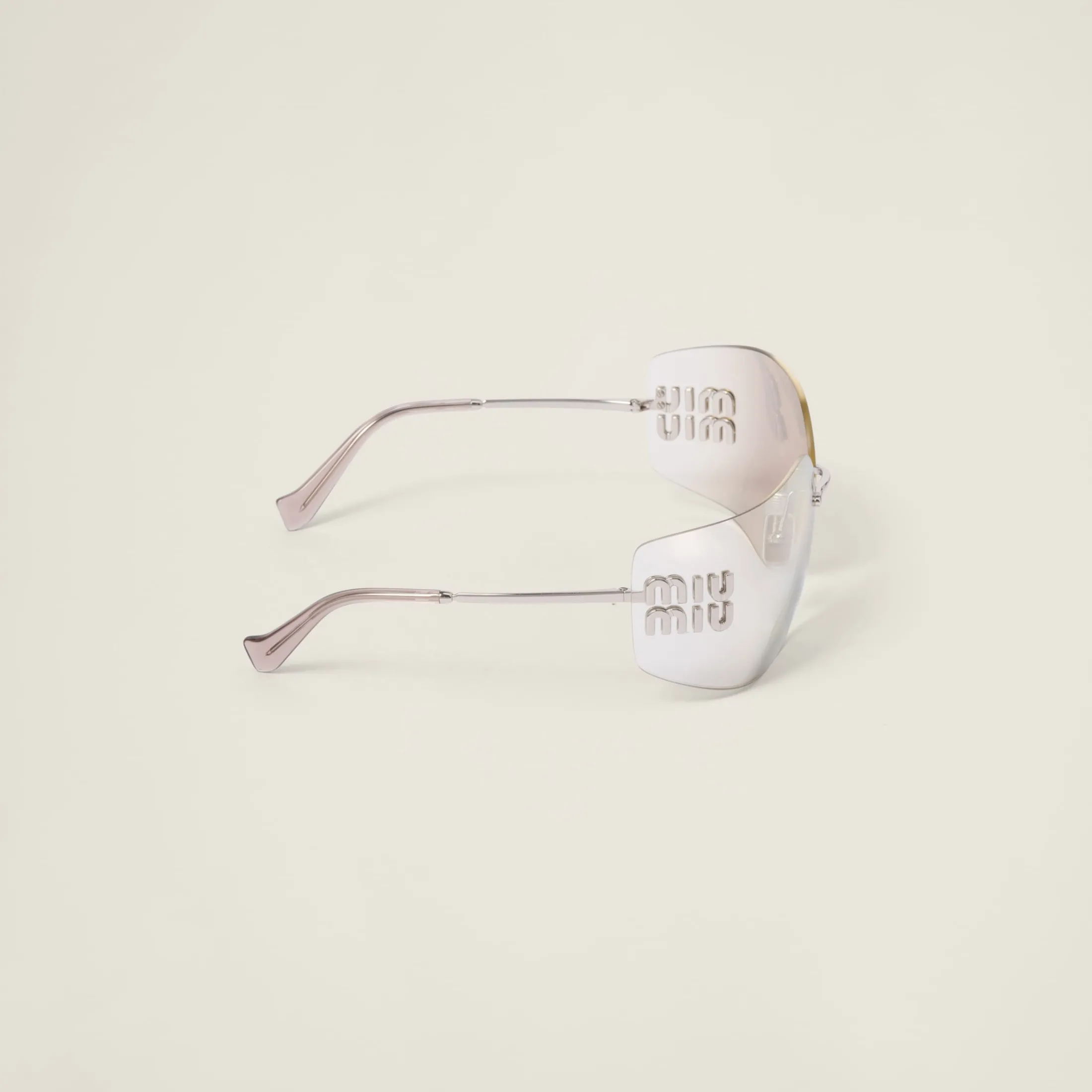 Light Gold Lenses Miu Miu Runway Sunglasses | Miu Miu