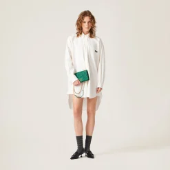 Mango Matelassé Nappa Leather Mini-bag | Miu Miu