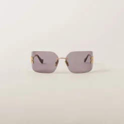 Mauve Lenses Runway Sunglasses | Miu Miu