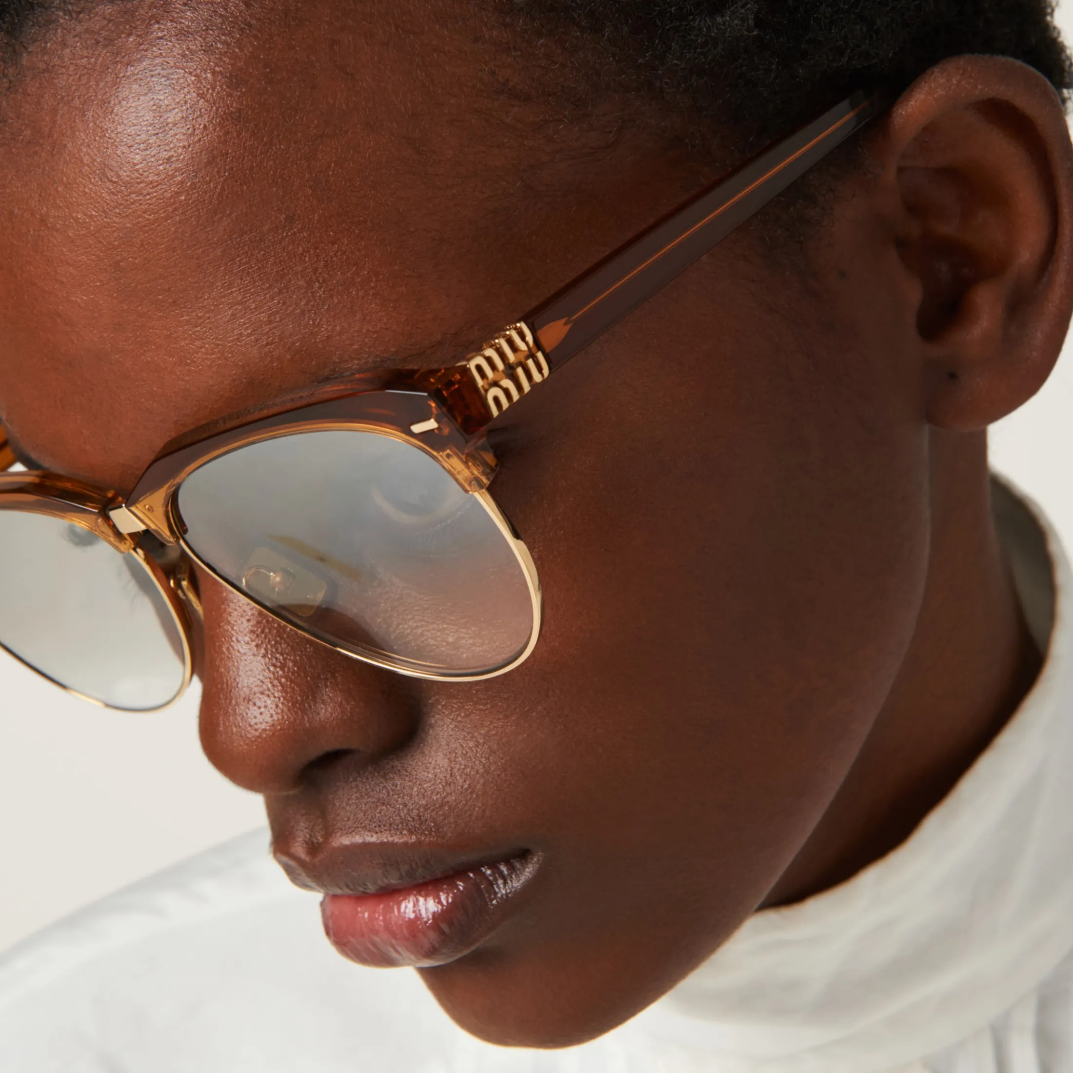 Mirror/gradient Miu Miu Runway Sunglasses | Miu Miu