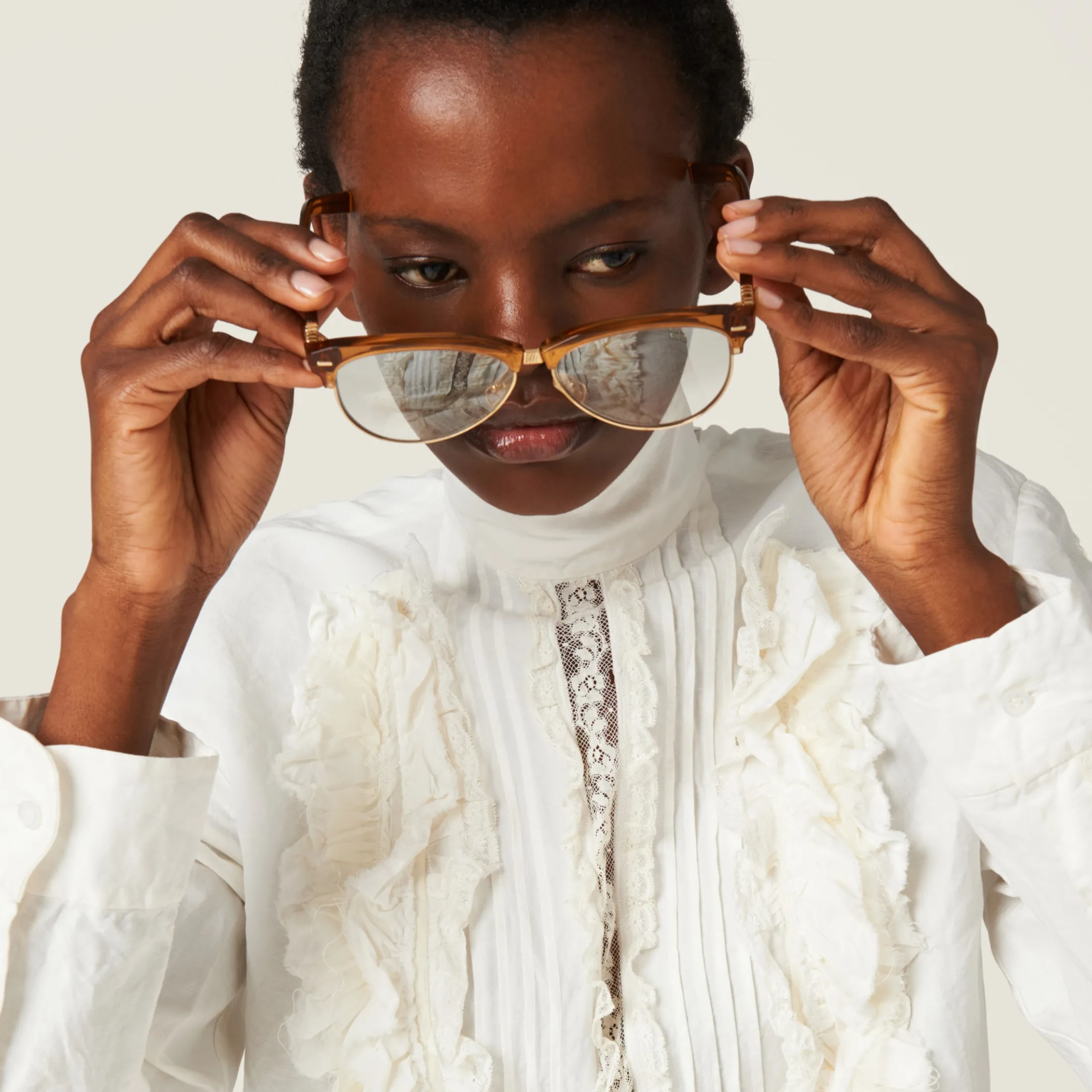 Mirror/gradient Miu Miu Runway Sunglasses | Miu Miu