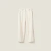 Natural Canvas Pants | Miu Miu