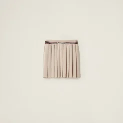 Natural Cashmere Skirt | Miu Miu