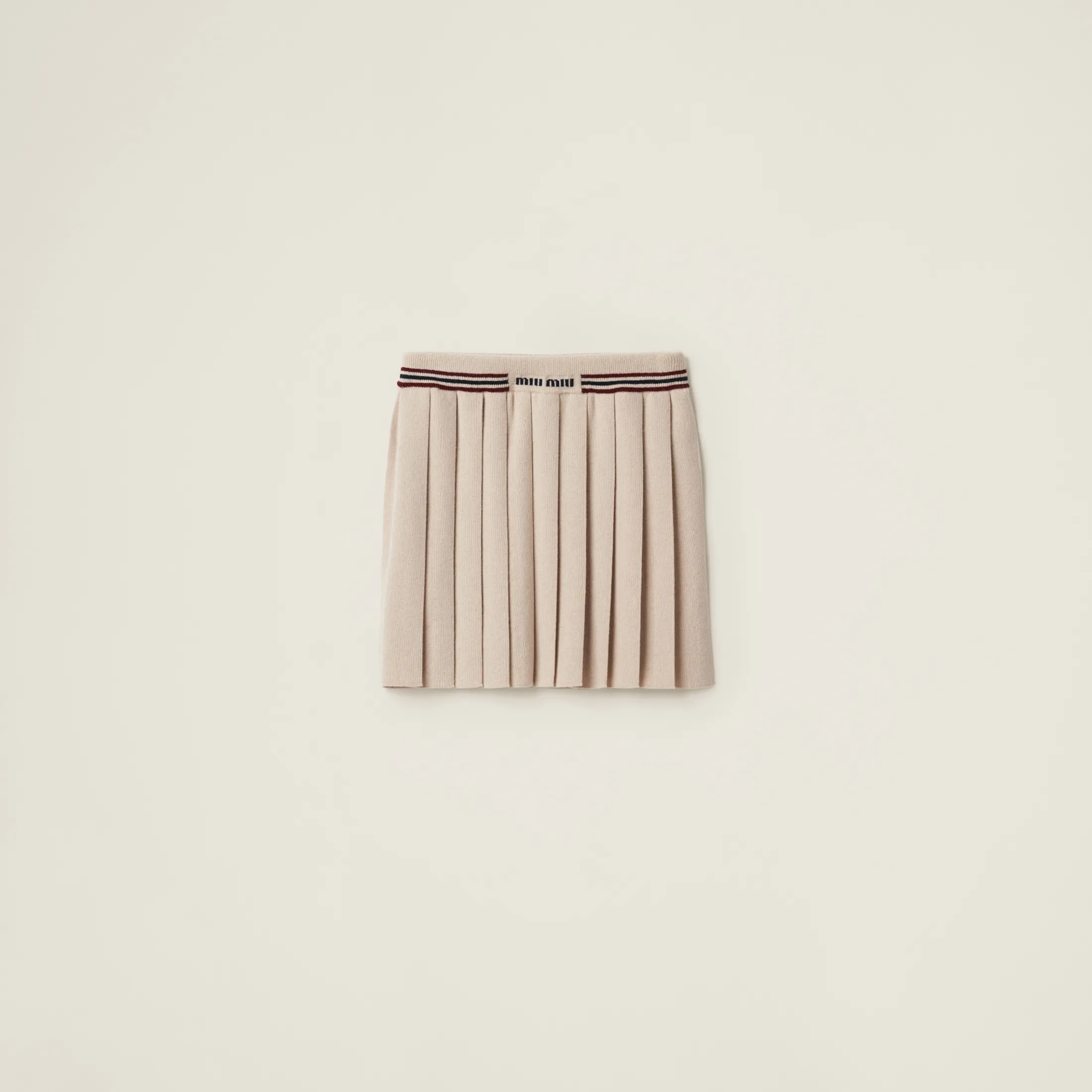 Natural Cashmere Skirt | Miu Miu