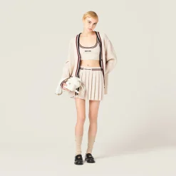 Natural Cashmere Skirt | Miu Miu
