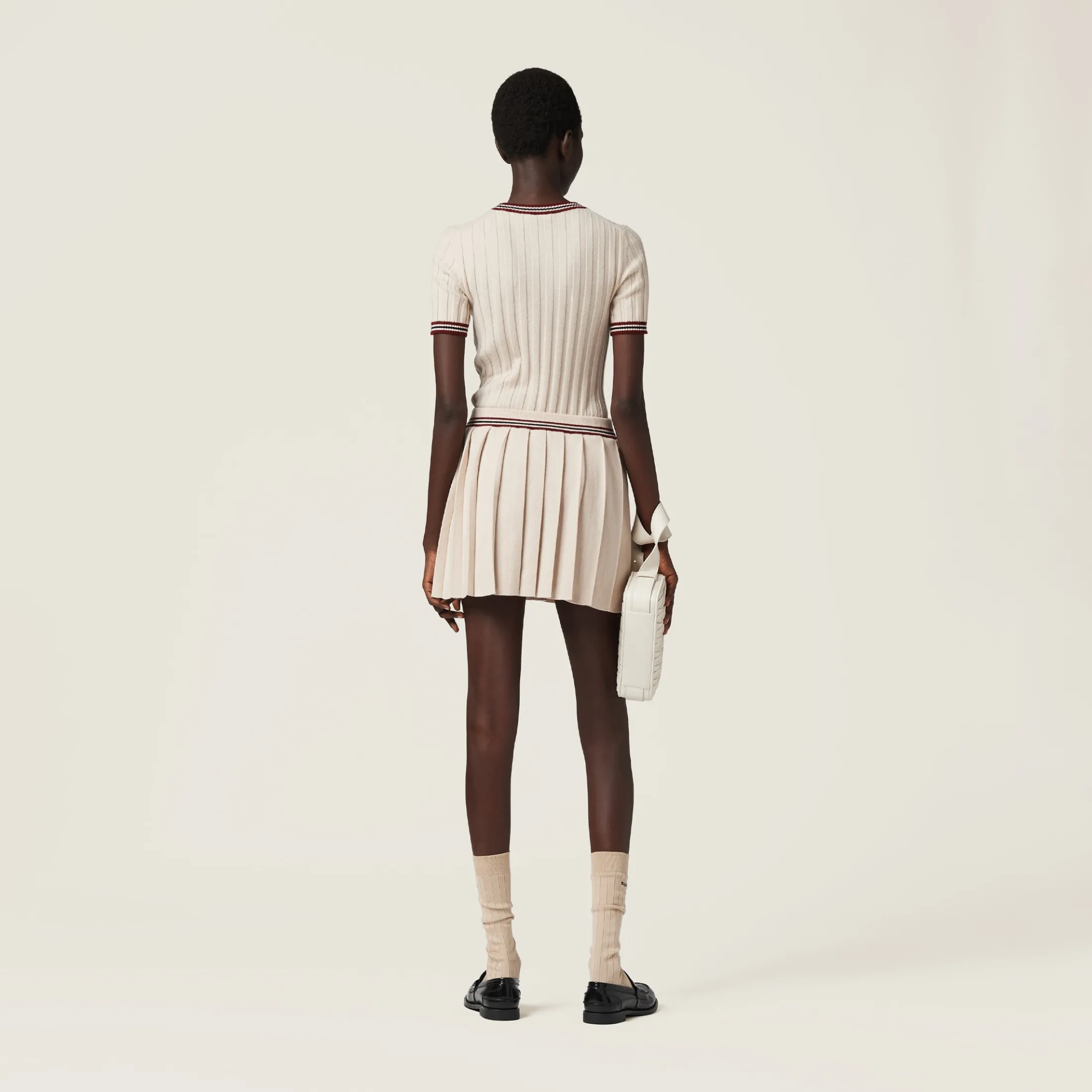 Natural Cashmere Sweater | Miu Miu