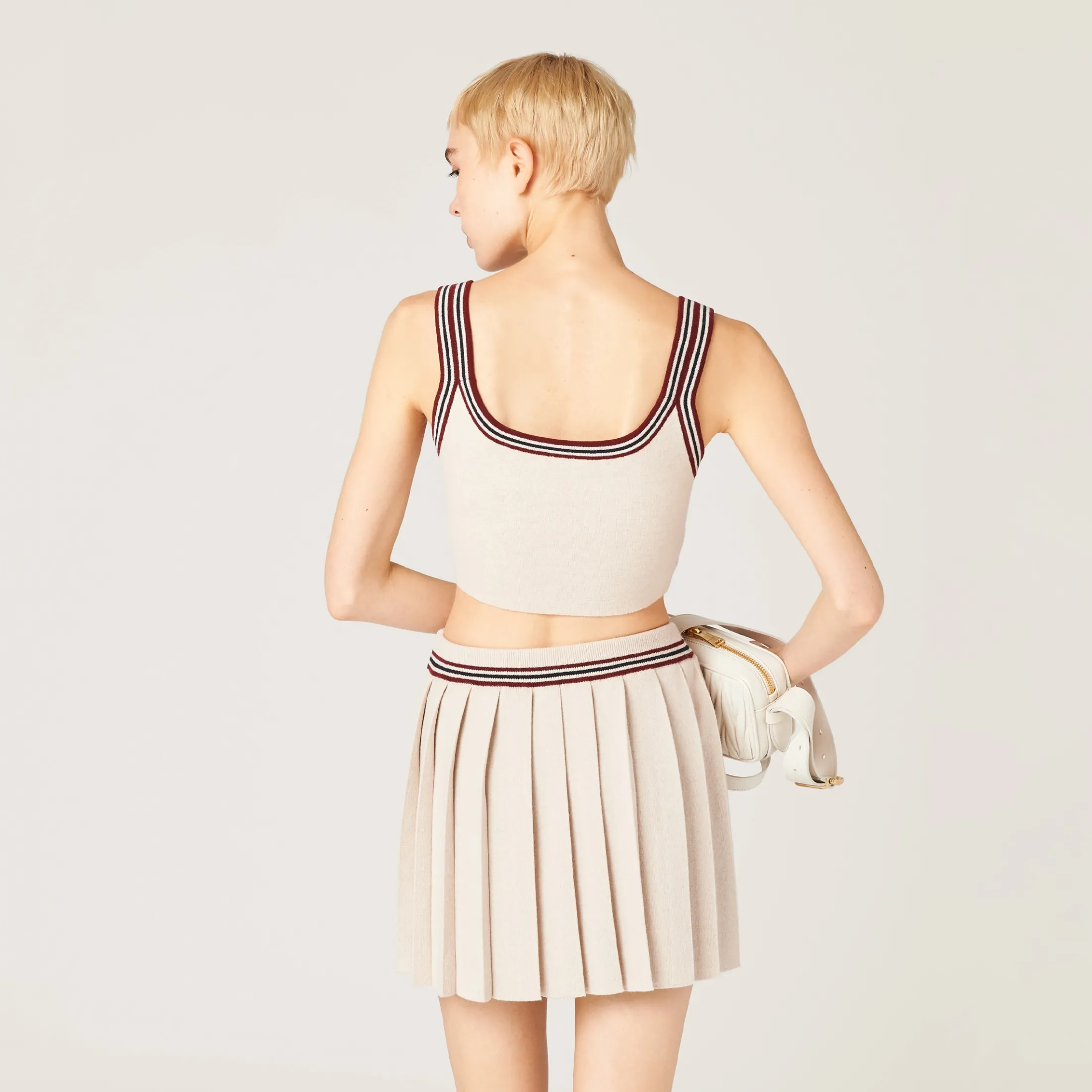 Natural Cashmere Tank Top | Miu Miu