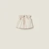 Natural Denim Shorts | Miu Miu