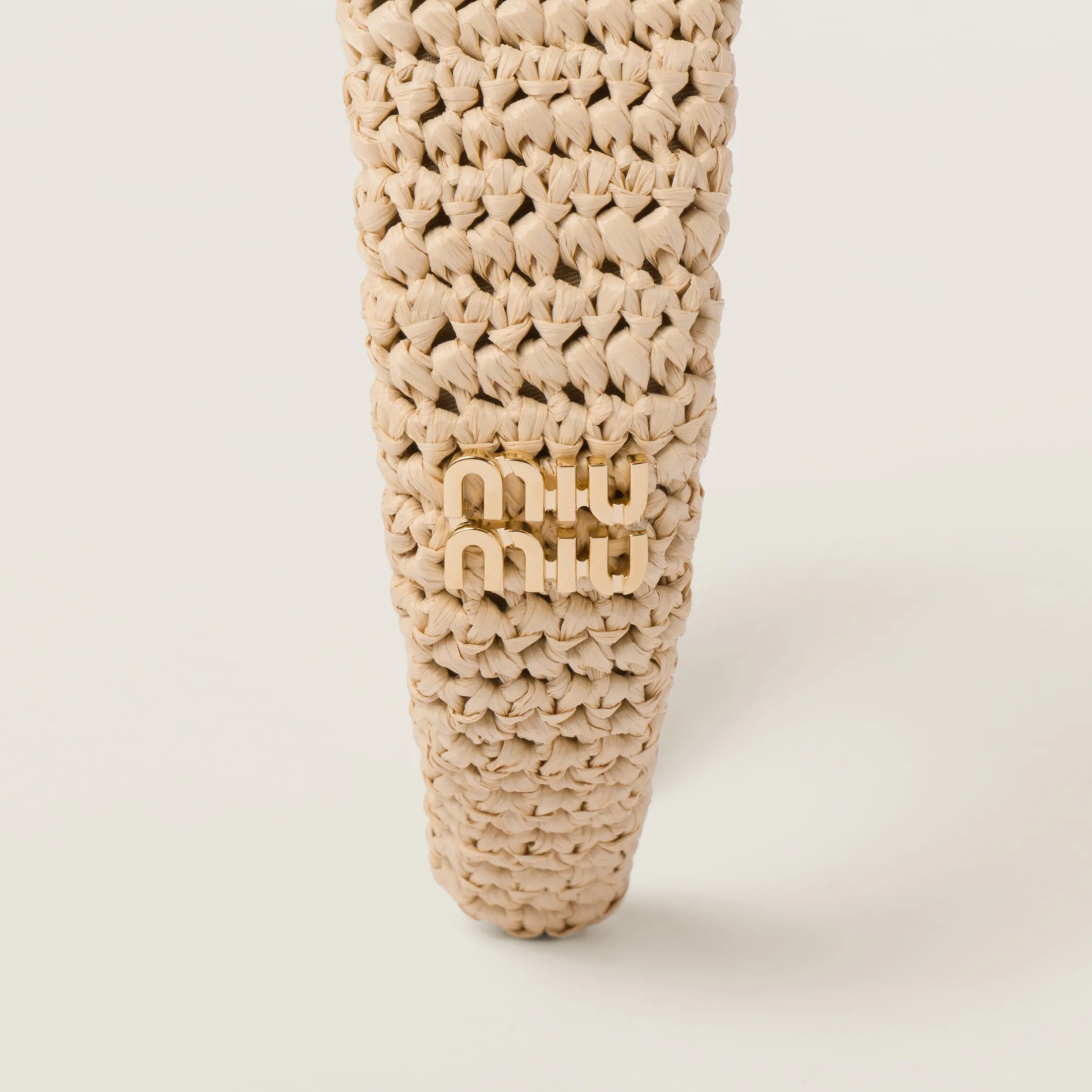 Natural Woven Fabric Headband | Miu Miu