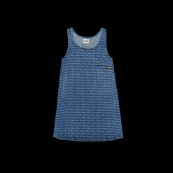 Navy Denim Dress | Miu Miu