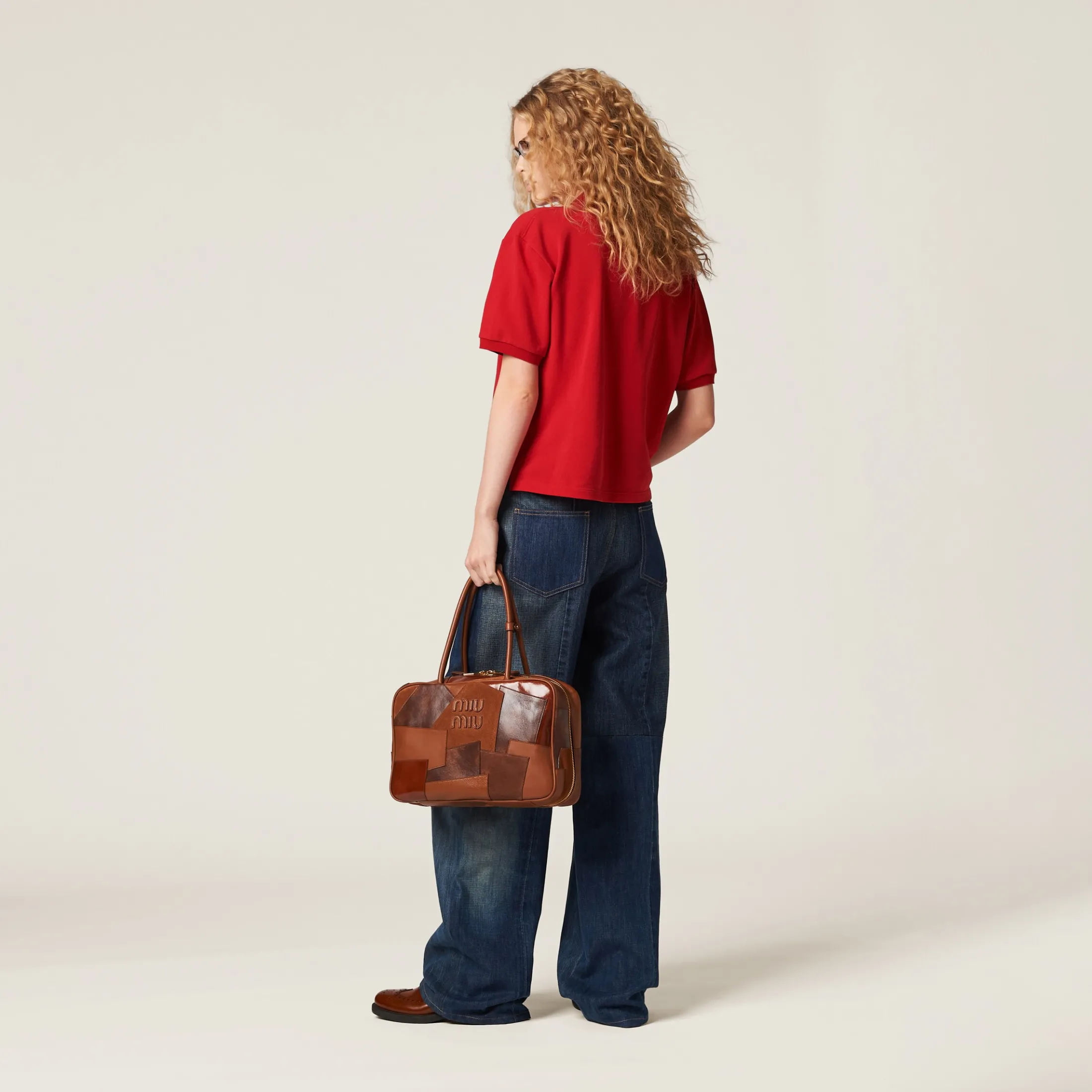 Navy Five-pocket Denim Jeans | Miu Miu
