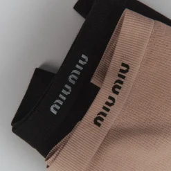 Nude Beige Seamless Panties | Miu Miu