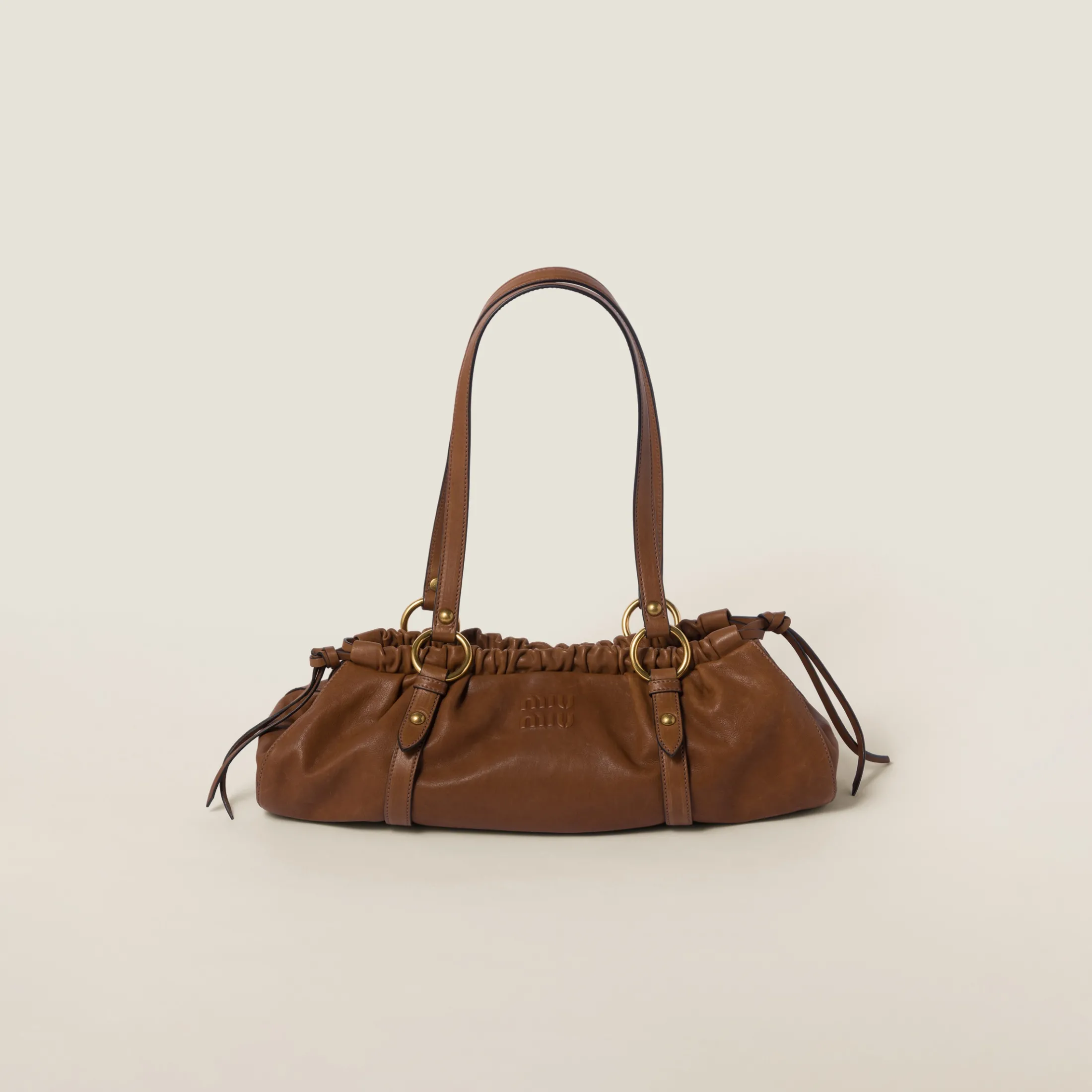 Oak Nappa Leather Bag | Miu Miu