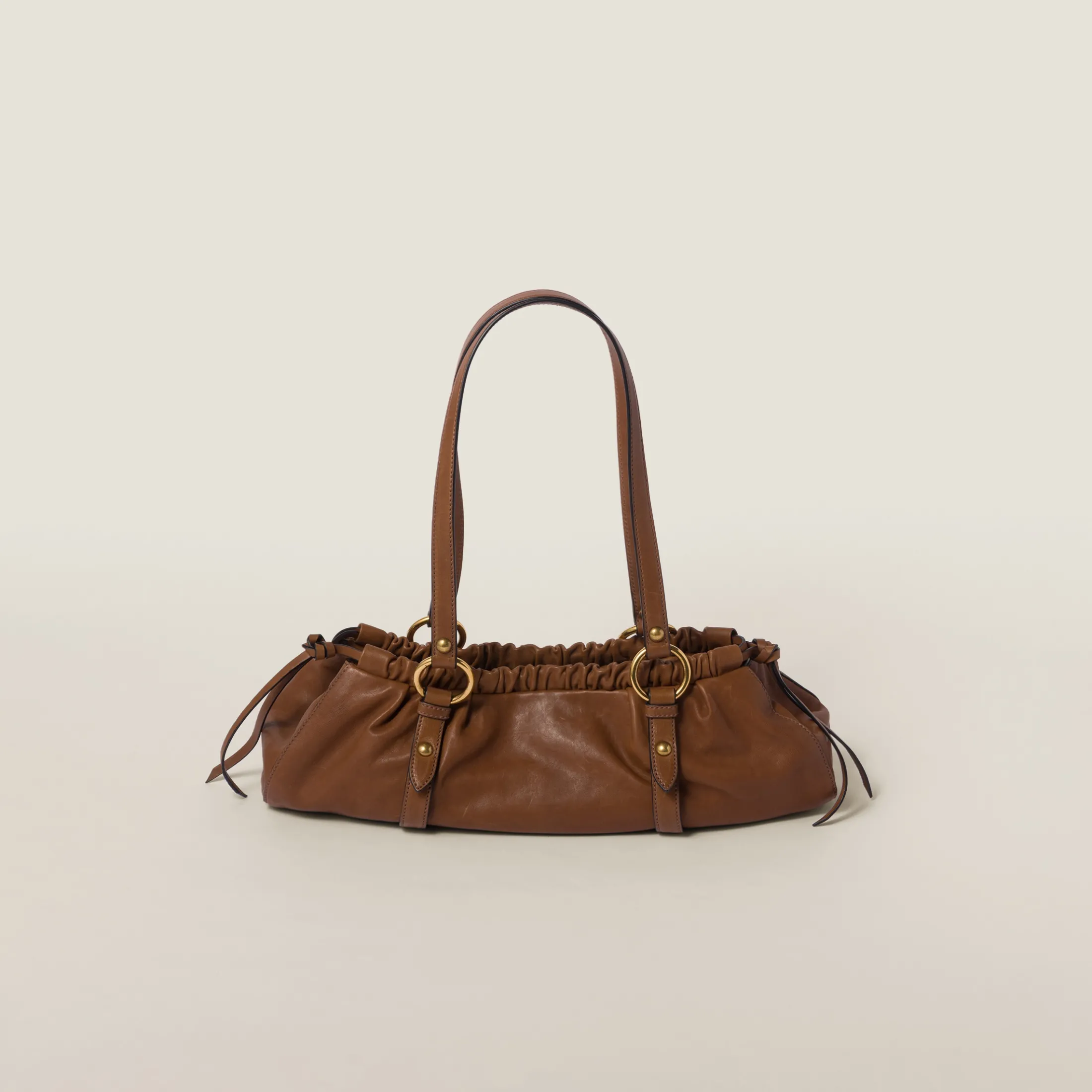 Oak Nappa Leather Bag | Miu Miu